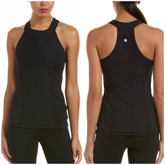 MSP by Miraclesuit NWT High Neck Tank Interior Bra Core Control Size XL Black - Picture 1 of 10